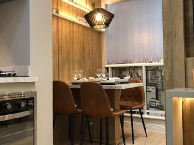 Apartamento com 31m² 2 quartos e 1 banheiro, à venda, no bairro Vila Santa Clara em São Paulo