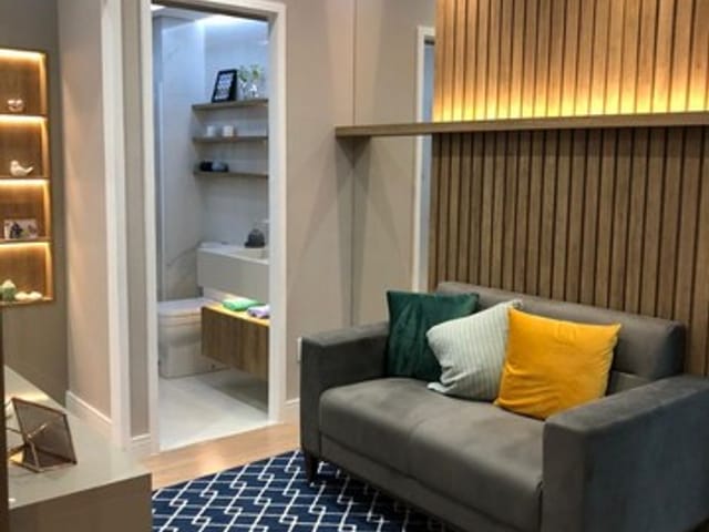 Apartamento com 31m² 2 quartos e 1 banheiro, à venda, no bairro Vila Santa Clara em São Paulo