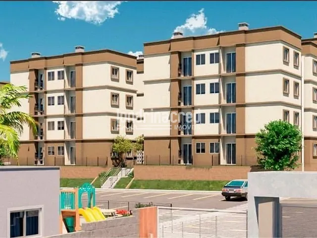 Apartamento 2 quartos e 1 banheiro, à venda, no bairro Residencial Terra de Santa Cruz II em Ibiporã