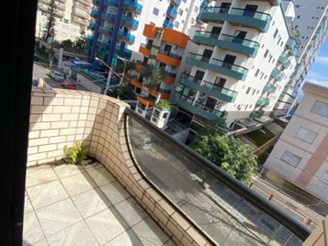 Apartamento com 84m² 2 quartos e 2 banheiros, à venda, no bairro Guilhermina em Praia Grande