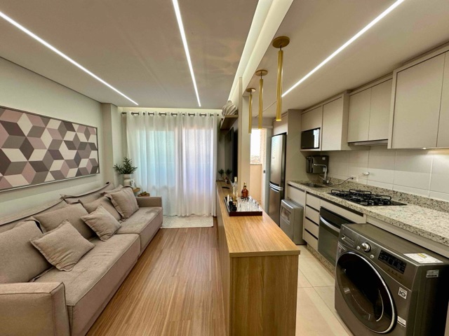 Apartamento 3 quartos e 2 banheiros, à venda, no bairro Jardim Shangri-la A em Londrina