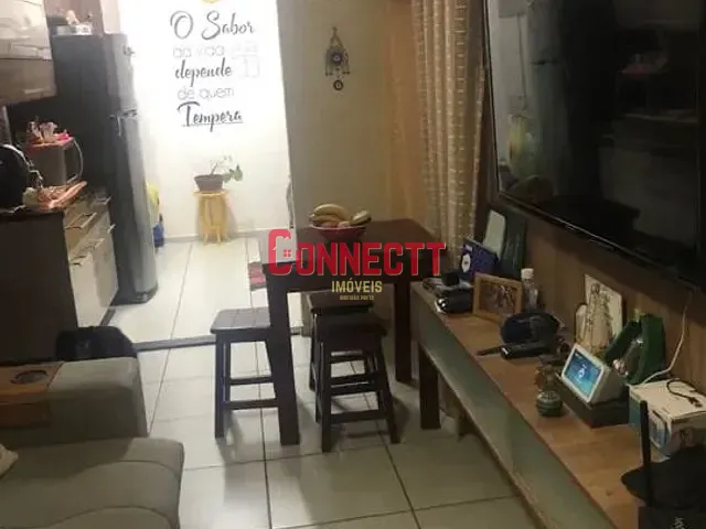 Apartamento com 40m² 2 quartos e 1 banheiro, à venda, no bairro Chácaras Hipica em Ribeirão Preto