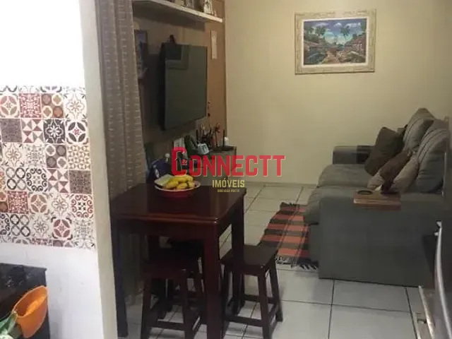 Apartamento com 40m² 2 quartos e 1 banheiro, à venda, no bairro Chácaras Hipica em Ribeirão Preto