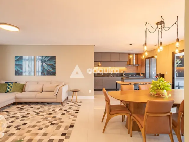 Apartamento com 302m² 3 quartos e 2 banheiros, à venda, no bairro Estrela em Ponta Grossa