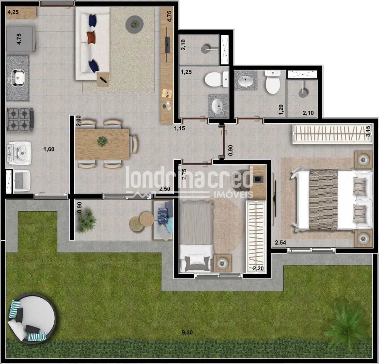 Apartamento, 2 quartos, 48 m² - Foto 26