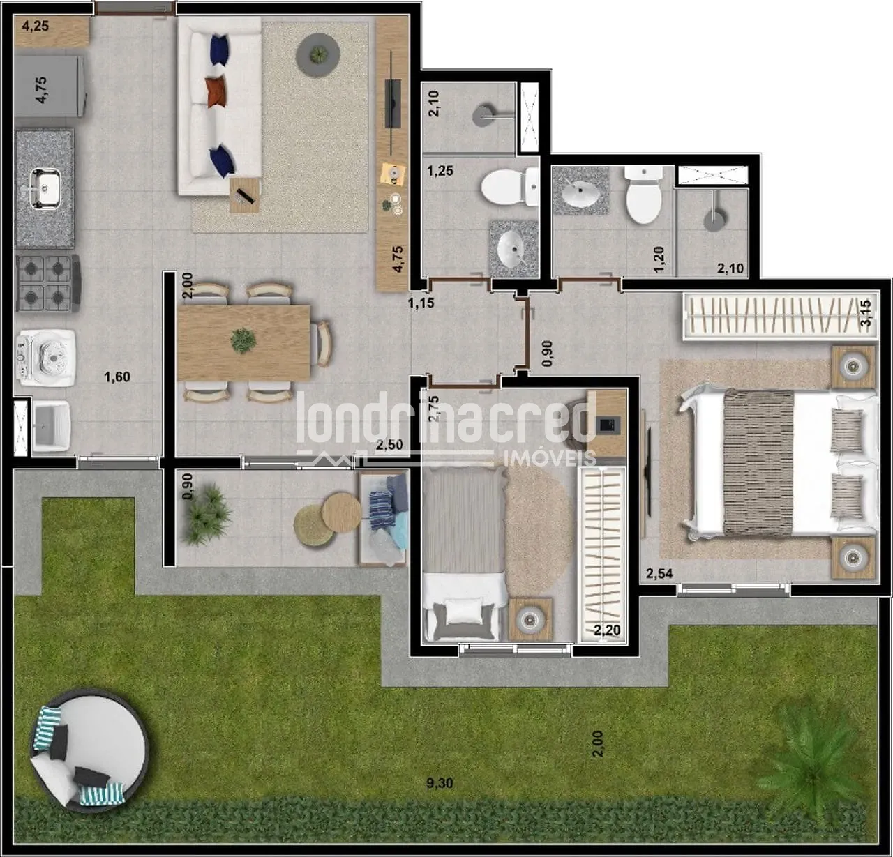 Apartamento, 2 quartos, 48 m² - Foto 27