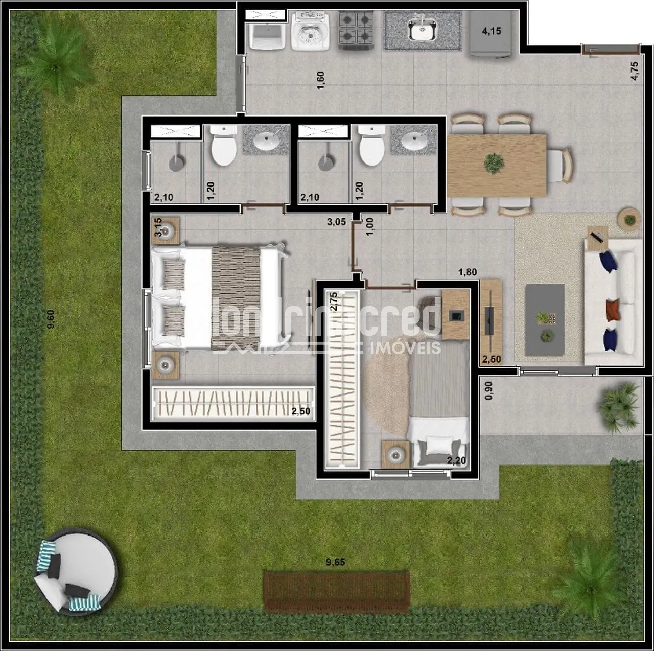 Apartamento, 2 quartos, 48 m² - Foto 28
