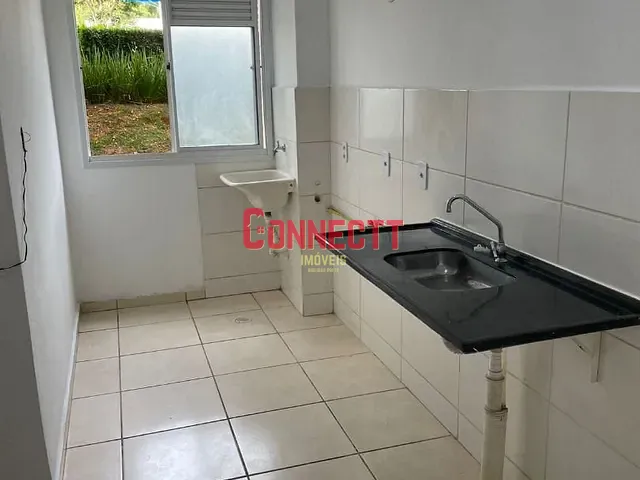Apartamento com 43m² 2 quartos e 1 banheiro, à venda, no bairro Jardim Diva Tarlá de Carvalho em Ribeirão Preto