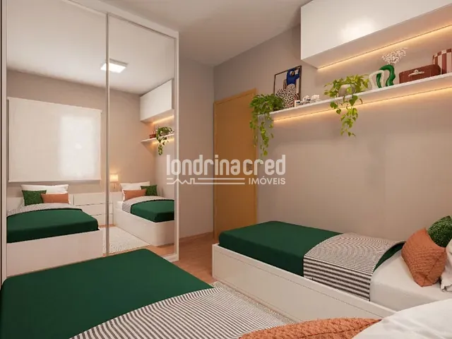 Apartamento 2 quartos e 1 banheiro, à venda, no bairro Galeattus Morada dos Ventos em Londrina