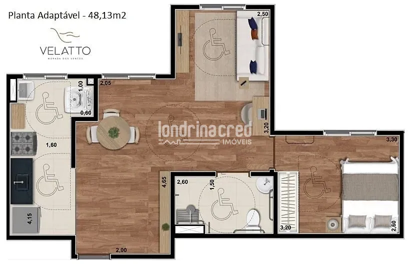 Apartamento, 2 quartos, 48 m² - Foto 20