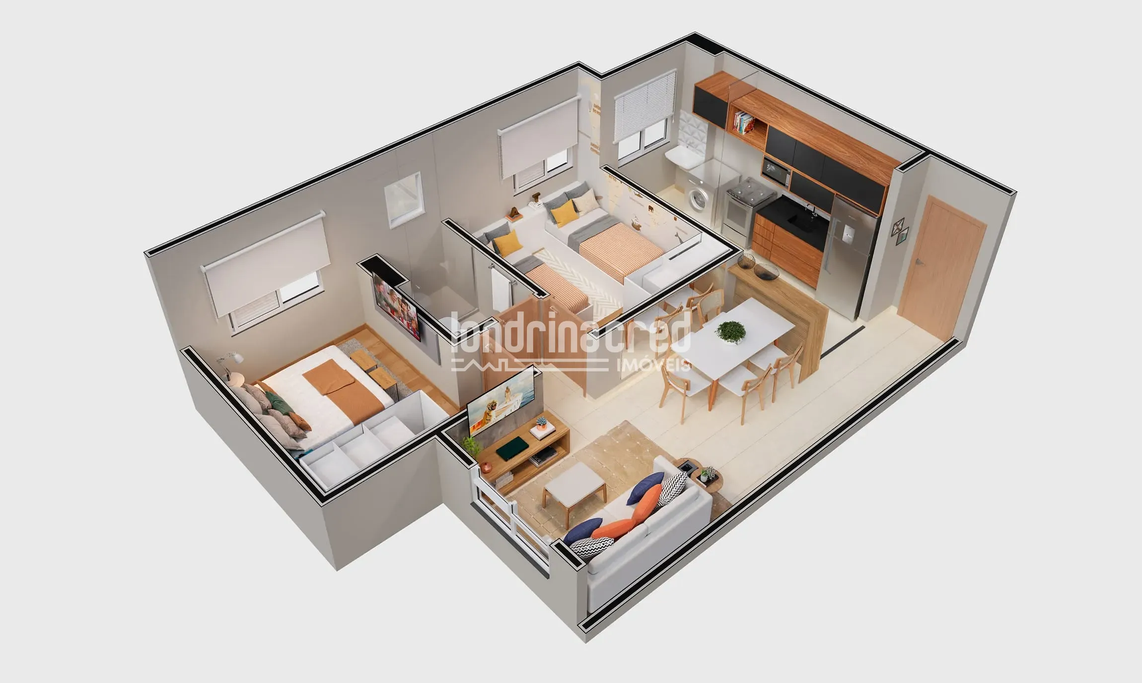 Apartamento, 2 quartos, 48 m² - Foto 26
