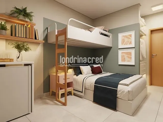 Apartamento 2 quartos e 1 banheiro, à venda, no bairro Velatto Morada dos Ventos em Londrina
