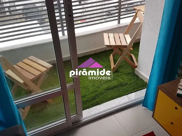 Apartamento com 45m² 1 quarto e 1 banheiro, à venda ou para alugar, no bairro Jardim Aquárius em São José Dos Campos