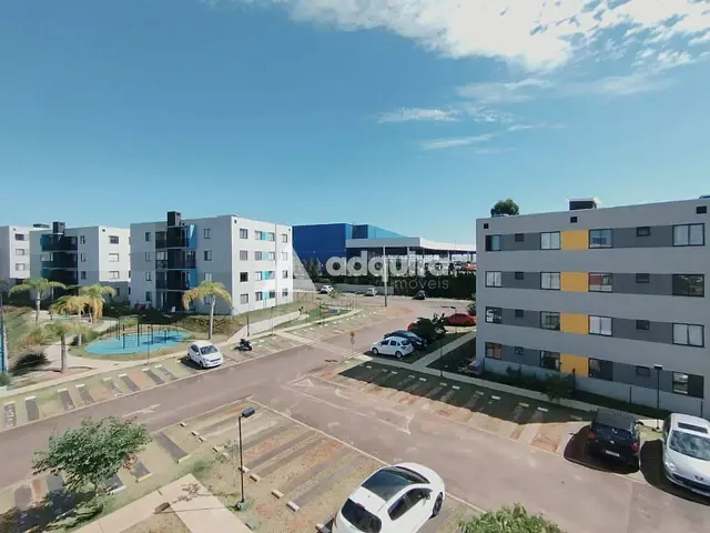 Apartamento com 60m² 3 quartos e 1 banheiro, à venda, no bairro Chapada em Ponta Grossa