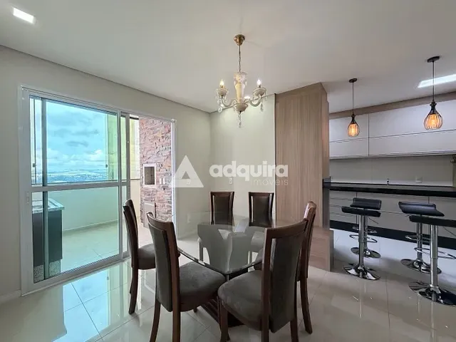 Apartamento 2 quartos e 2 banheiros, para alugar, no bairro Centro em Ponta Grossa