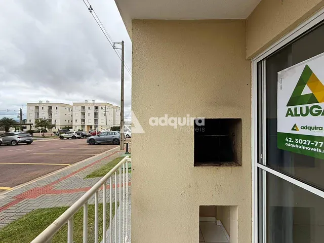 Apartamento 2 quartos e 1 banheiro, para alugar, no bairro Uvaranas em Ponta Grossa