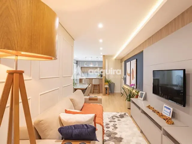 Apartamento com 136m² 3 quartos e 2 banheiros, à venda, no bairro Centro em Ponta Grossa