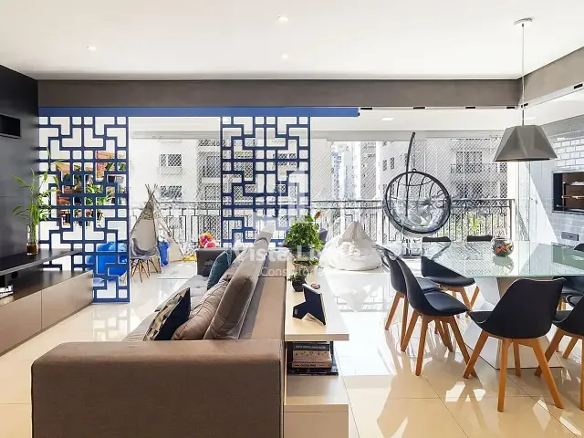 Apartamento com 156m² 3 quartos e 4 banheiros, à venda, no bairro Vila Olímpia em São Paulo