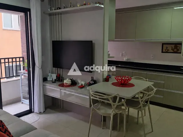 Apartamento com 82m² 2 quartos e 2 banheiros, à venda, no bairro Uvaranas em Ponta Grossa