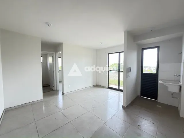 Apartamento 2 quartos e 1 banheiro, para alugar, no bairro Chapada em Ponta Grossa