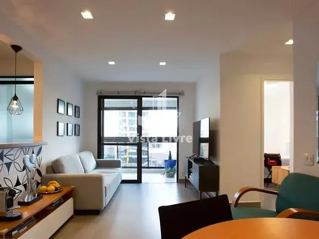 Apartamento com 60m² 2 quartos e 1 banheiro, à venda, no bairro Vila Nova Conceição em São Paulo