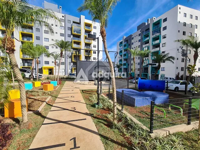 Apartamento 3 quartos e 1 banheiro, à venda, no bairro Contorno em Ponta Grossa