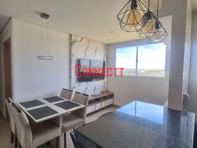 Apartamento com 50m² 2 quartos e 1 banheiro, à venda, no bairro Bonfim Paulista em Ribeirão Preto