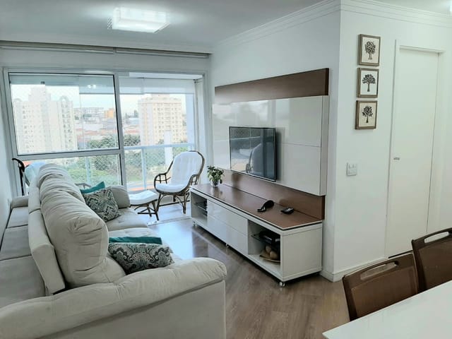 Foto do Apartamento - Apartamento à venda com 63m², 2 quartos, varanda gourmet, 2 vagas, lazer próximo do Metrô Jabaquara. | Paulista Imóveis.