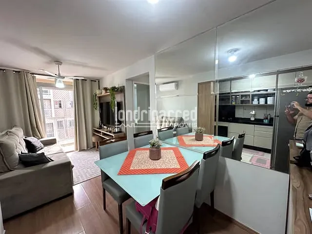 Apartamento 2 quartos e 1 banheiro, à venda, no bairro ALAMEDA EUROPA RESIDENCIAL em Londrina