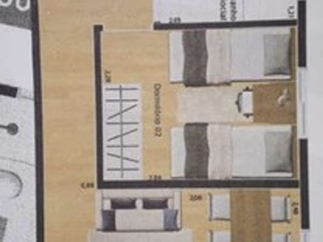 Apartamento com 42m² 2 quartos e 1 banheiro, à venda, no bairro Jardim Mauá em Mauá