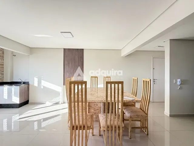 Apartamento com 128m² 3 quartos e 1 banheiro, para alugar, no bairro Estrela em Ponta Grossa