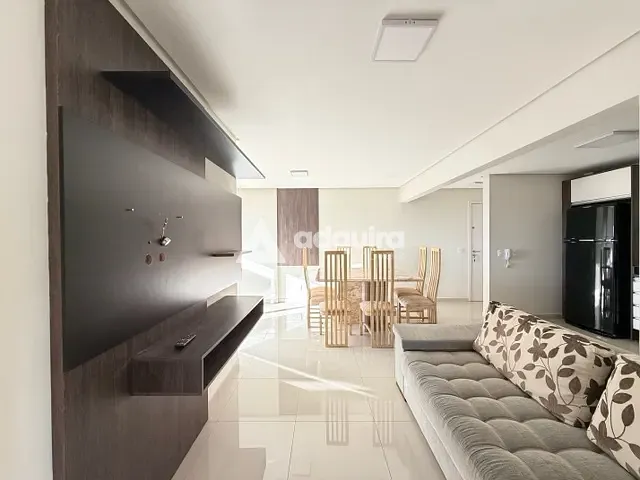 Apartamento com 128m² 3 quartos e 1 banheiro, para alugar, no bairro Estrela em Ponta Grossa