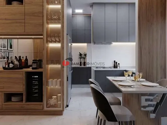 Apartamento 2 quartos e 2 banheiros, à venda, no bairro Barcelona em São Caetano do Sul