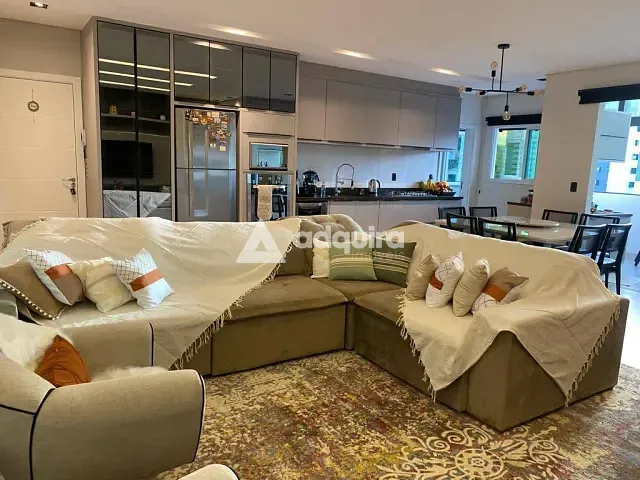 Apartamento com 137m² 3 quartos e 3 banheiros, à venda, no bairro Centro em Ponta Grossa