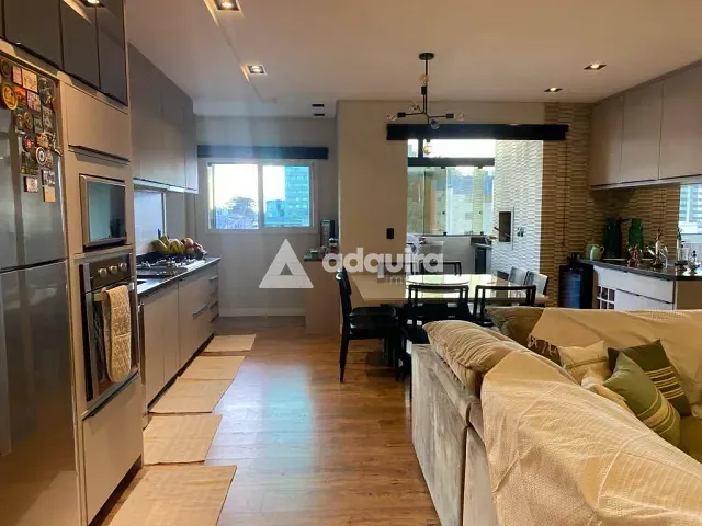 Apartamento com 137m² 3 quartos e 3 banheiros, à venda, no bairro Centro em Ponta Grossa