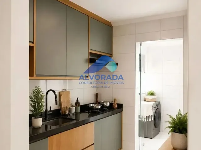 Apartamento com 10m² 2 quartos e 1 banheiro, para alugar, no bairro Jardim Rodolfo em São José Dos Campos
