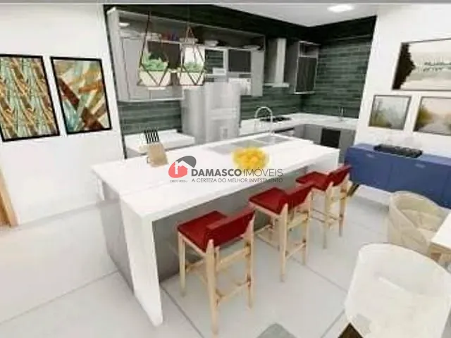 Apartamento 3 quartos e 2 banheiros, à venda, no bairro Parque das Nações em Santo André