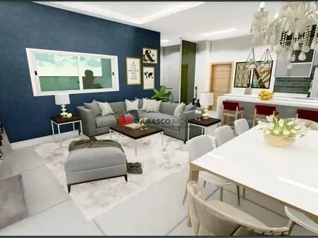 Apartamento 3 quartos e 2 banheiros, à venda, no bairro Parque das Nações em Santo André
