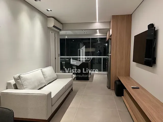 Apartamento com 46m² 1 quarto e 1 banheiro, à venda, no bairro Vila Olímpia em São Paulo