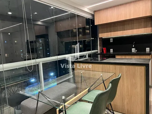 Apartamento com 46m² 1 quarto e 1 banheiro, à venda, no bairro Vila Olímpia em São Paulo