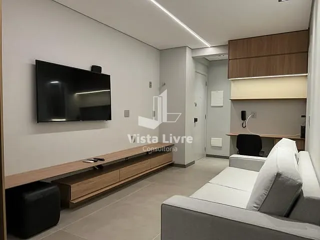 Apartamento com 46m² 1 quarto e 1 banheiro, à venda, no bairro Vila Olímpia em São Paulo