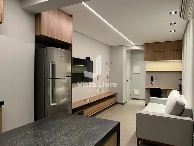 Apartamento com 46m² 1 quarto e 1 banheiro, à venda, no bairro Vila Olímpia em São Paulo