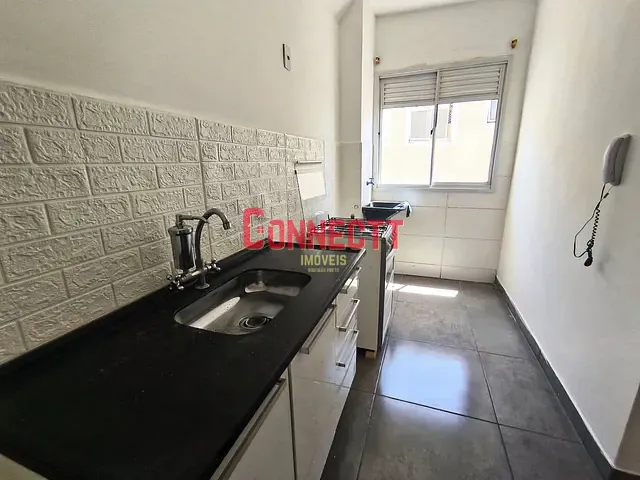 Apartamento com 43m² 2 quartos e 1 banheiro, à venda, no bairro Jardim Heitor Rigon em Ribeirão Preto