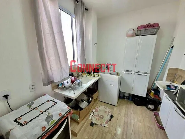 Apartamento com 45m² 2 quartos e 1 banheiro, à venda, no bairro Jardim Ouro Branco em Ribeirão Preto