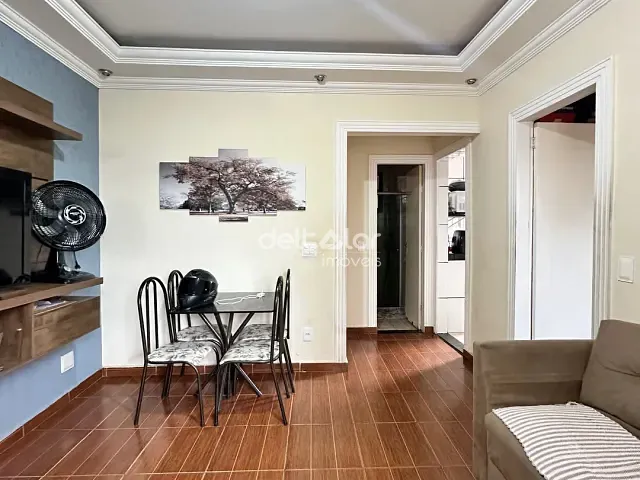 Apartamento com 60m² 2 quartos e 1 banheiro, à venda, no bairro Jardim Leblon em Belo Horizonte