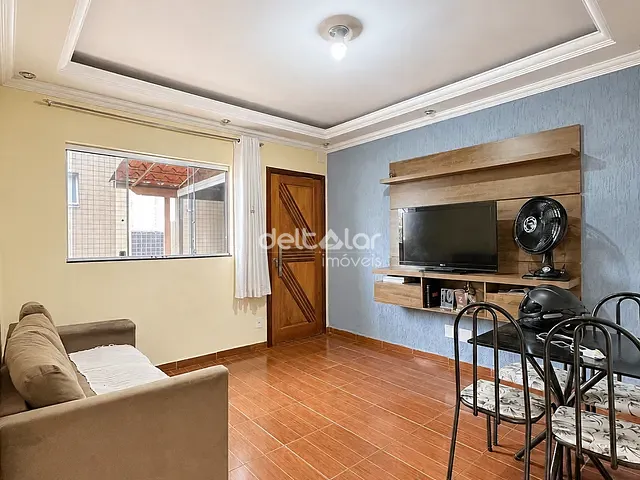 Apartamento com 60m² 2 quartos e 1 banheiro, à venda, no bairro Jardim Leblon em Belo Horizonte