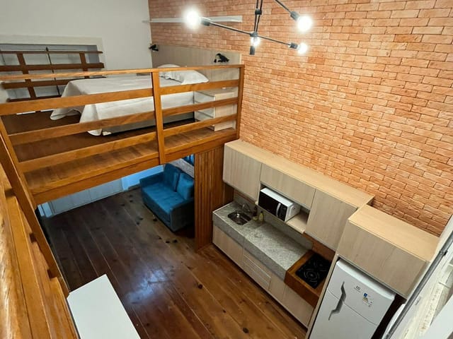 Apartamento 1 quarto e 2 banheiros, para alugar, no bairro Centro em Petrópolis