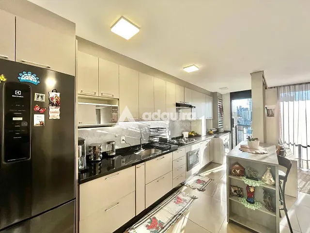 Apartamento com 167m² 3 quartos e 2 banheiros, à venda, no bairro Olarias em Ponta Grossa