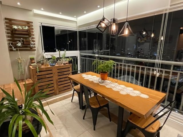 Apartamento com 70m² 1 quarto e 2 banheiros, à venda, no bairro Chácara Seis de Outubro em São Paulo