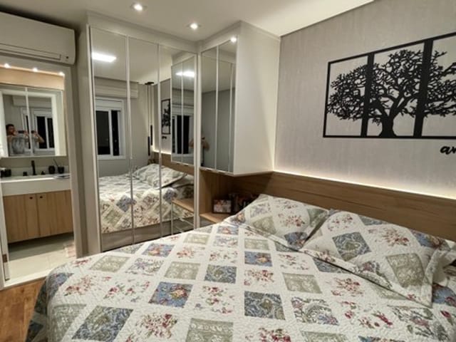 Apartamento com 70m² 1 quarto e 2 banheiros, à venda, no bairro Chácara Seis de Outubro em São Paulo